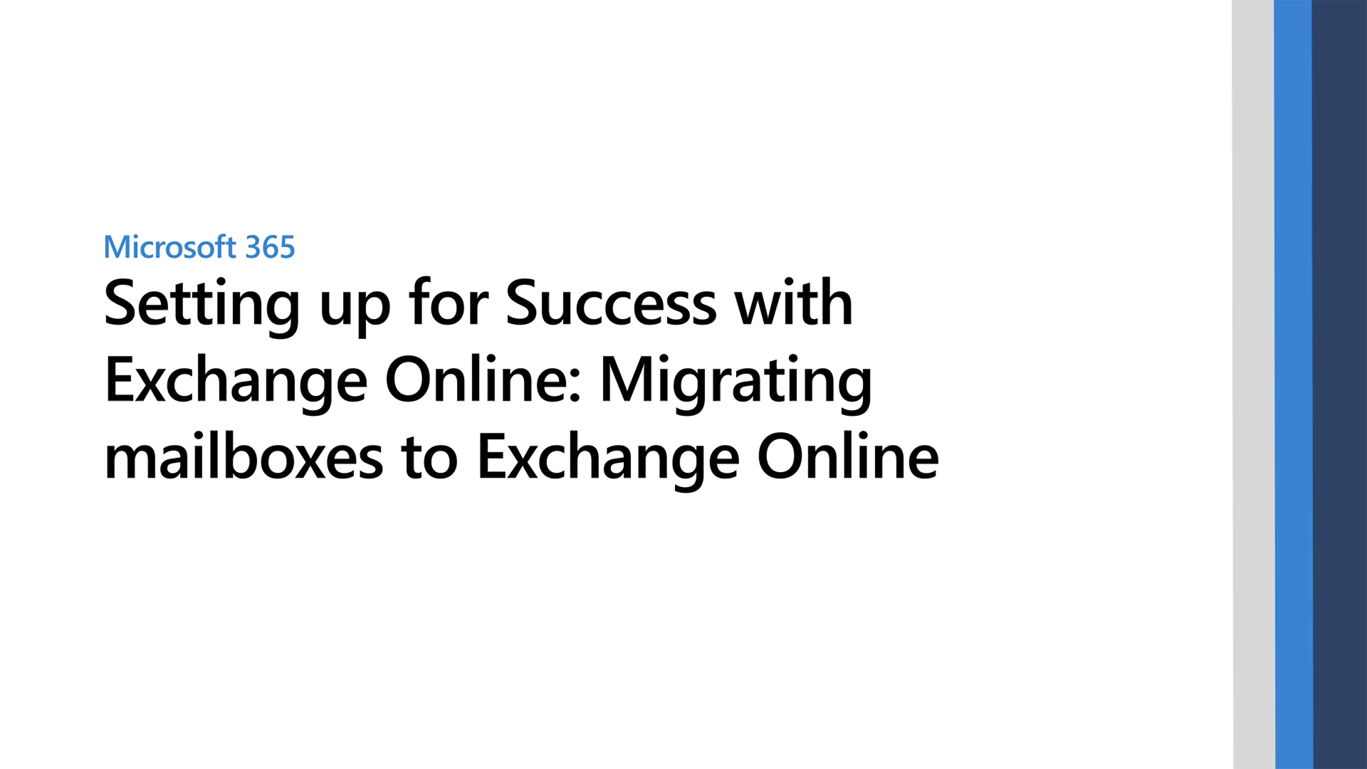 Exchange Online Migration Best Practices Microsoft Community Hub