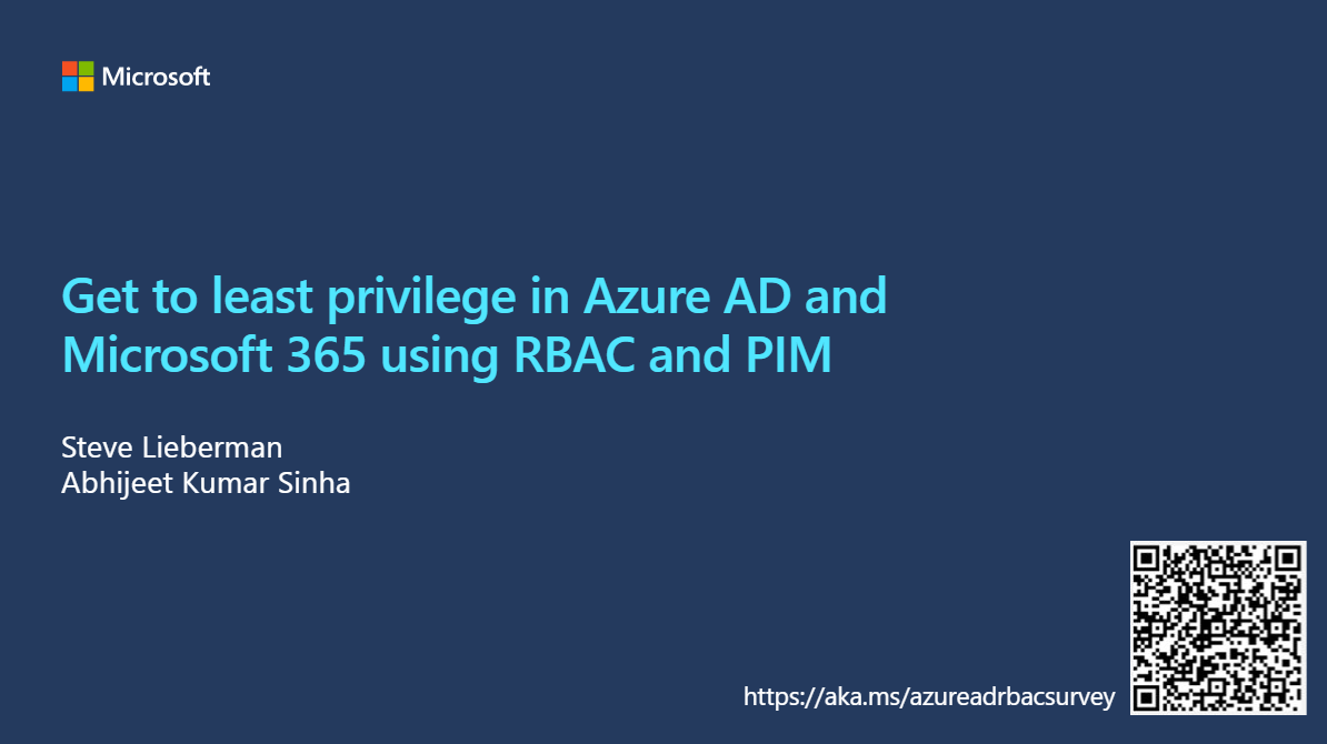 Get to least privilege in Azure Active Directory and Microsoft 365 ...